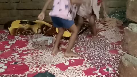 Cute baby dance