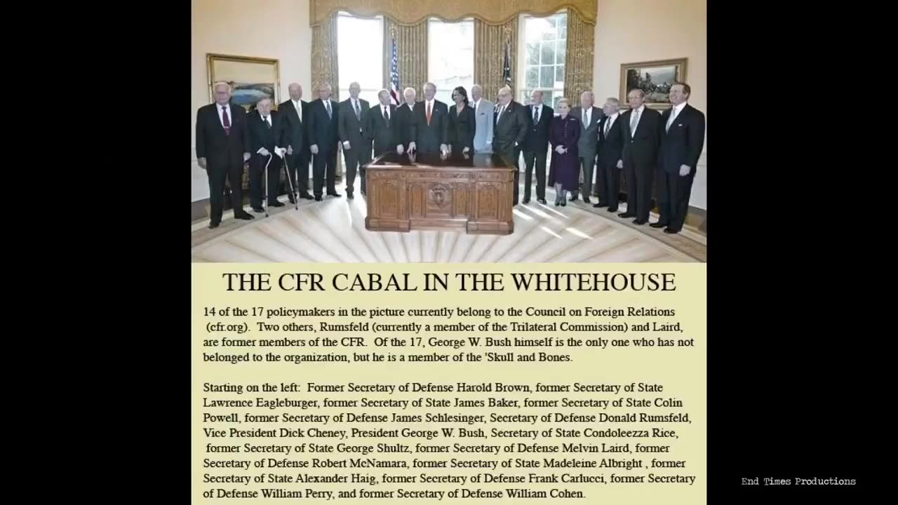 Expose NWO CFR Liberal Globalist