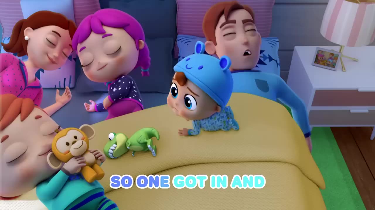 Ten in the Bed ( Family Edition ) | Little Angel Kids Songs & Nursery Rhymes