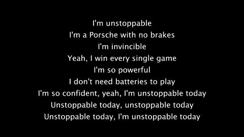 I'm Unstoppable today 😎✨