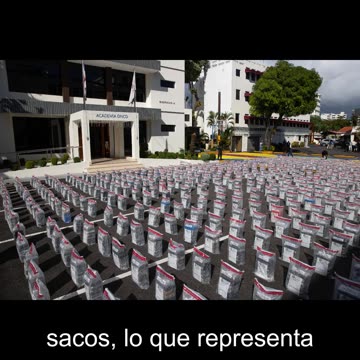 The Dominican Republic seizes nearly 10 tons of cocaine