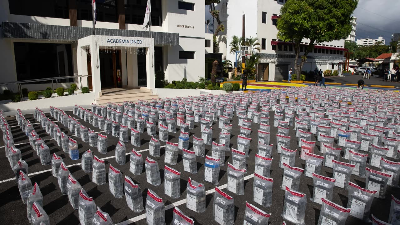 The Dominican Republic seizes nearly 10 tons of cocaine