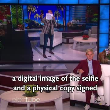 theellenshow I’m raising money an NFT, and you can bid on it!