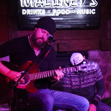 Bourbon Pajamas sings All I want at Maloney's