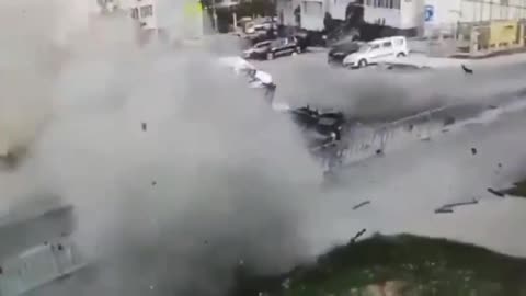 Russian Official's Car Goes Boom