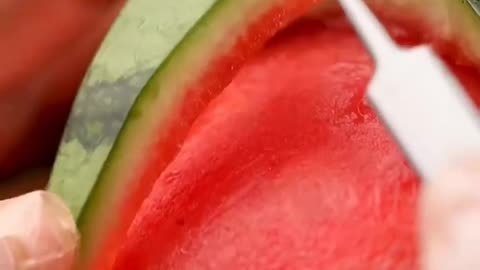 amazing matermellon cutting