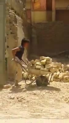Meet a young man with one leg and determination