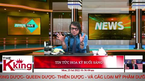 TIN TỨC HOA KỲ BUỔI SÁNG - 07/25/2022 - The KING Channel