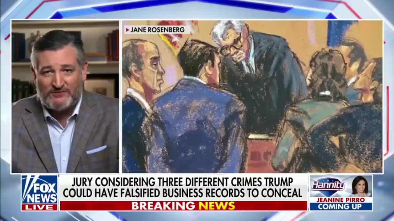 Ted Cruz SLAMS Alvin Bragg's Case Against Trump In Powerful Moment
