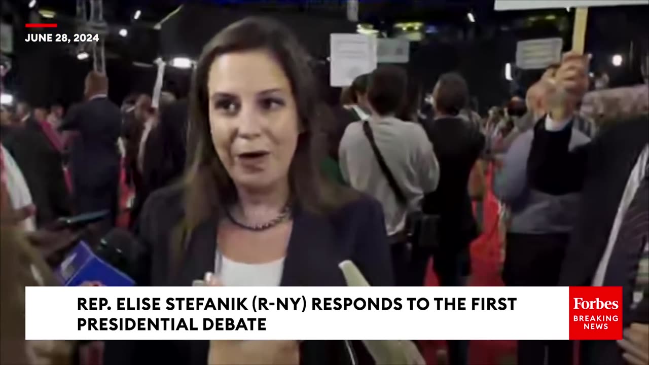 'Democrats Are In Full Panic Mode' Elise Stefanik Reacts To Biden's Presidential Debate Performance.