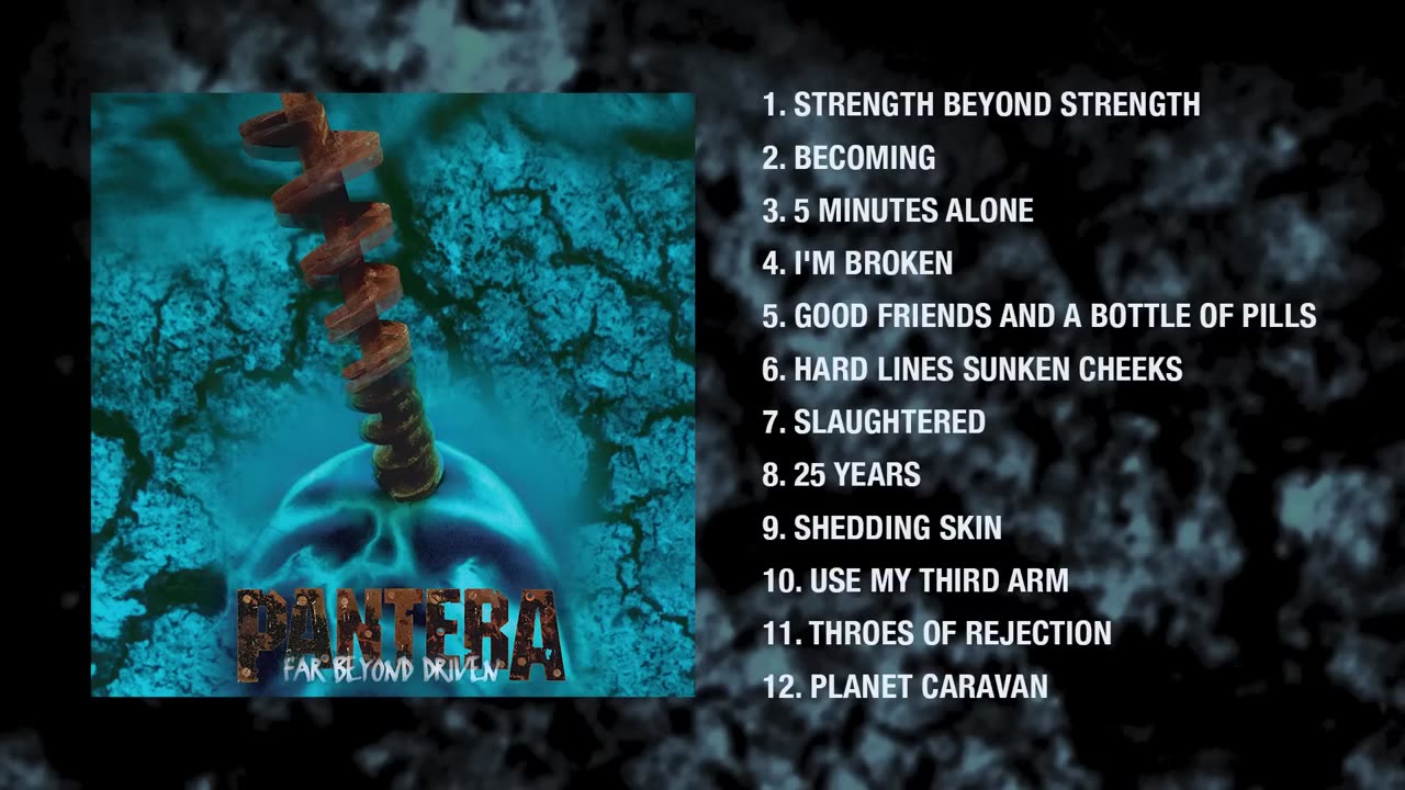 Pantera - Far Beyond Driven 1994 Full Album HD