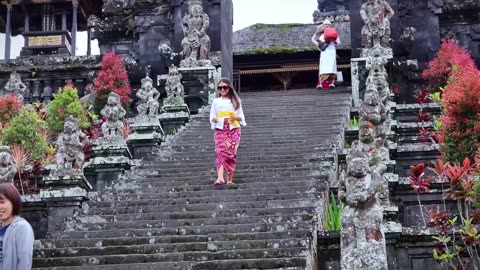 Mother tempel on bali island