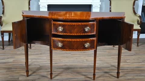 NSB027 Classic Mahogany Sideboard by NIAGARA FURNITURE