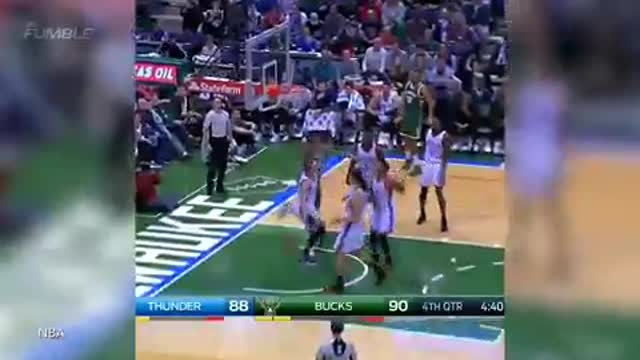 Russell Westbrook TROLLS Bucks Fans w/ Discount Double Check, Gets BLOCKED by Giannis Antetokounmpo