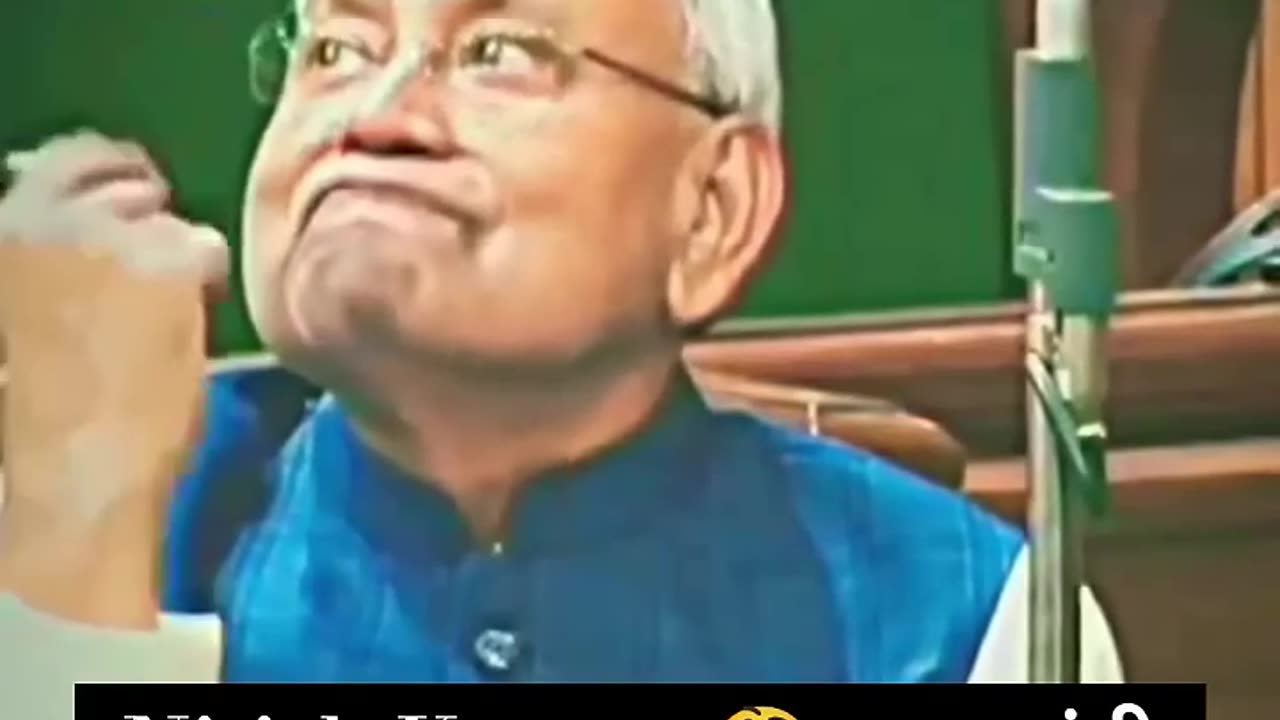 Nitish Kumar Funny video