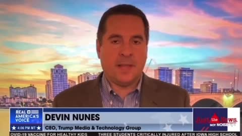 Devin Nunes talks about "Truth Social"