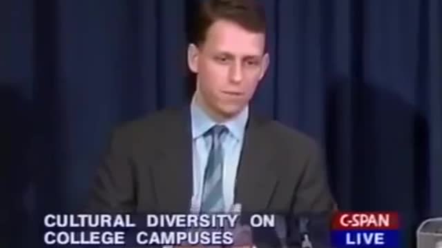 Peter Thiel warning of Marxism in colleges 1996.