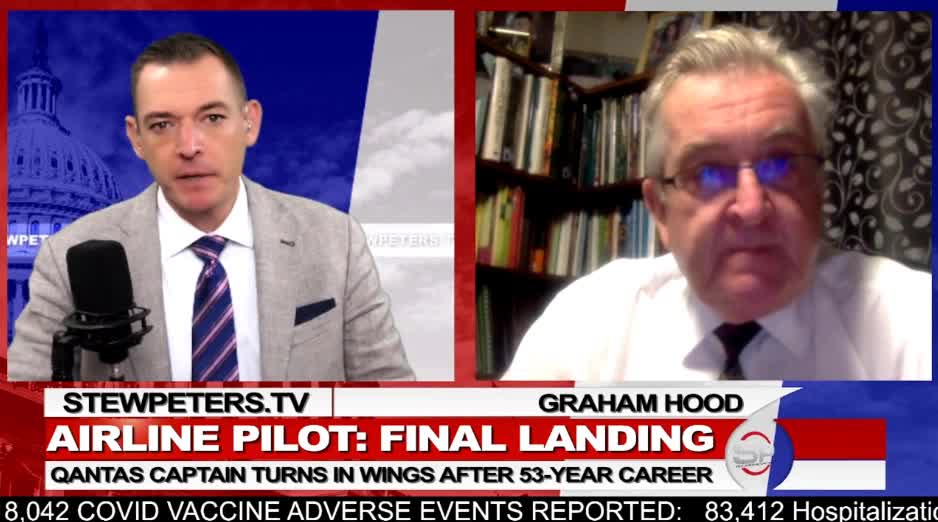 Qantas Pilot Graham Hood on Stew Peters Show