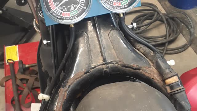 83 Shadow VT750C Carb Sync