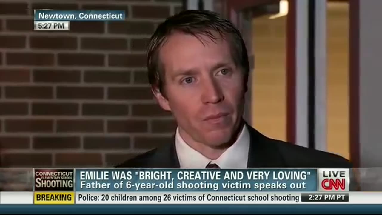 ROBBIE PARKER CNN INTERVIEW SANDY HOOK