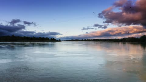 Wonderful View Of a Calm Lake.