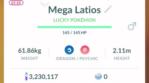 Mega Latios Evaluation Pokemon Go