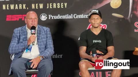 Shakur Stevenson Newark victory