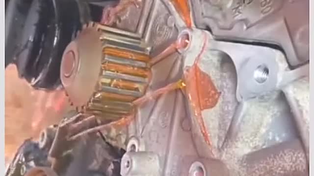 Remove engine accessories