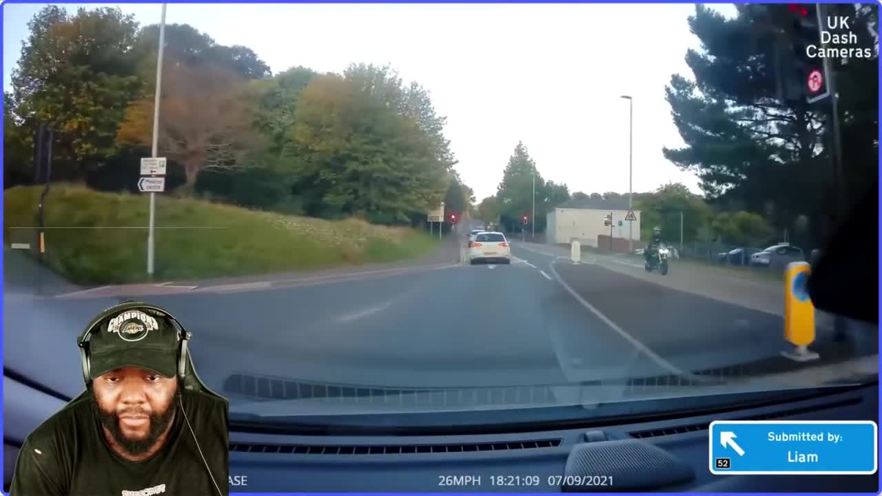 Car crash accident