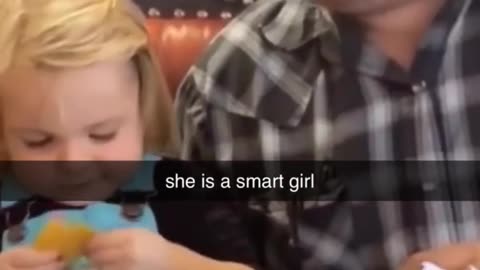 She is Smart girl