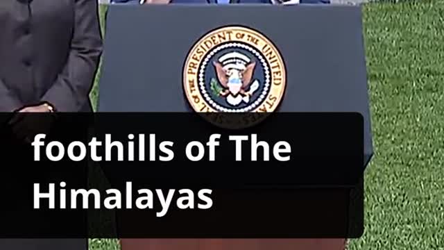 President Joe Biden attempts to define America in a single word