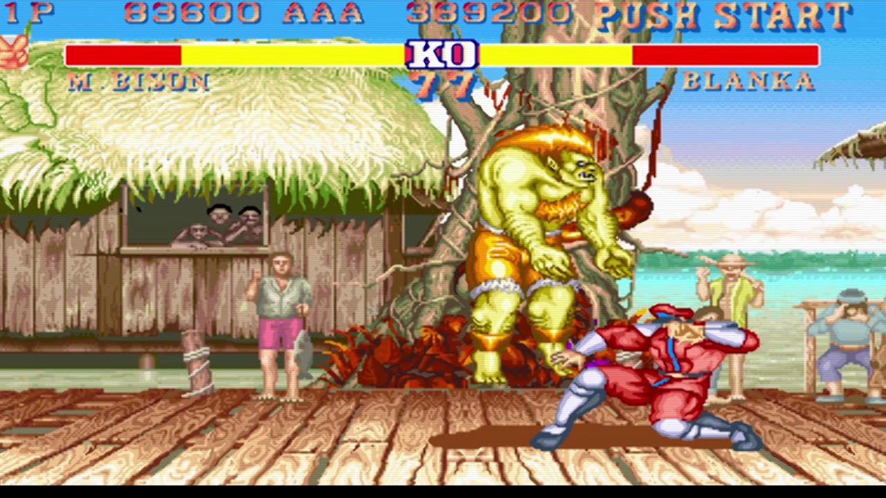 M. Bison vs Blanka