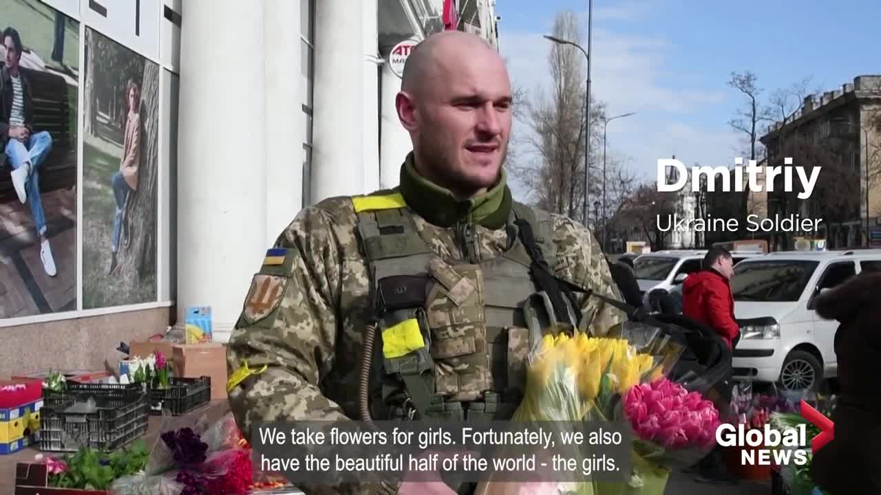 No flowers, only peace_ Ukrainians share hopes on Women's Day amid war with Russ
