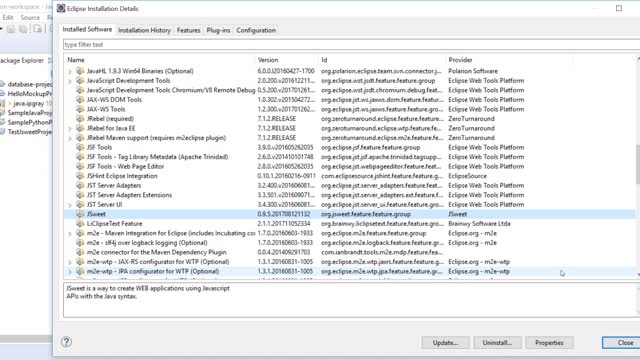 IPGraySpace: Jsweet - How to uninstall Jsweet plugin from eclipse