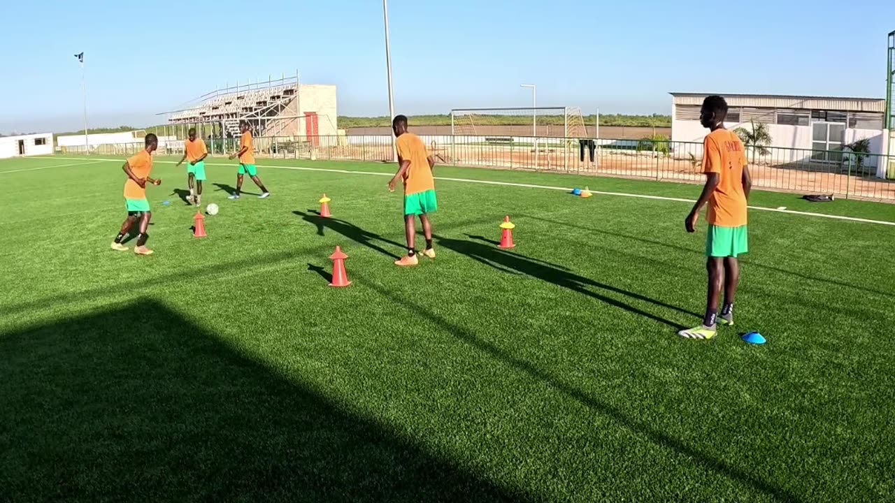 Football soccer drills