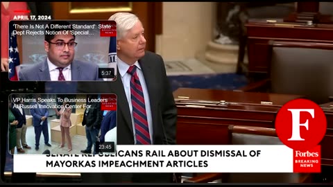 240429 This Is Illegal- Lindsey Graham Castigates Democrats Over Mayorkas Impeachment.mp4