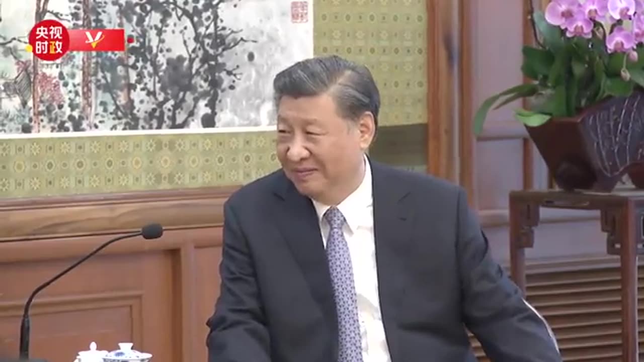 China's Xi tells Bill Gates: "You are the first American friend I’ve met in Beijing this year"