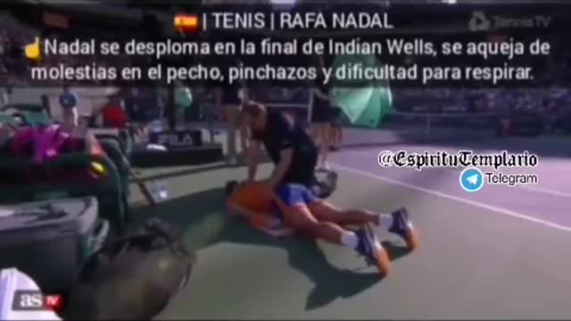 Rafael Nadal passa mal em Indian Wells