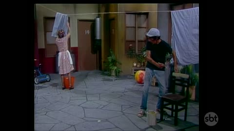 Chaves - Ser pintor é uma questão de talento