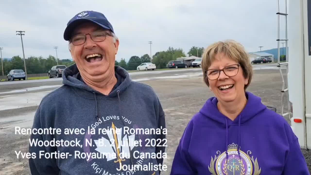 De la visite de Trois-Rivières pour la Reine Romana