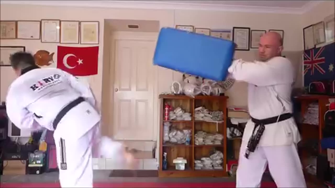 Taekwondo Kicking