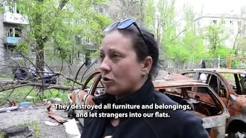 A resident of Mariupol on looting by the Ukrainian military