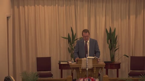 Pastor Thawley message, Part 1