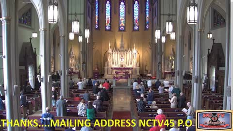 NCTV45 CATHOLIC MASS HOLY SPIRIT PARISH (ST MARY'S) NOON FRIDAY MARCH 18 2022