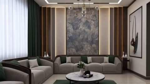 100 Modern Living Room Wall Decorating Ideas