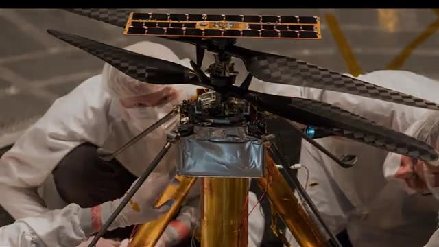 NASA Mars rover has part of Wright brothers' first airplane