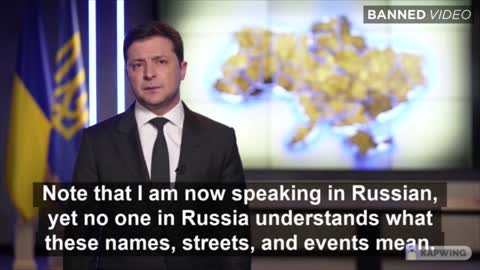 VIDEO: Ukrainian President Zelenskyy Delivers Speech to Russian Citizens