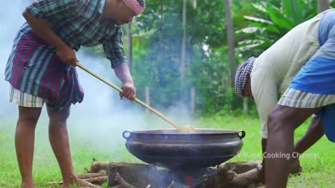 funnny video.....Full Goat Mutton Cooking with Stuffed Biryani _