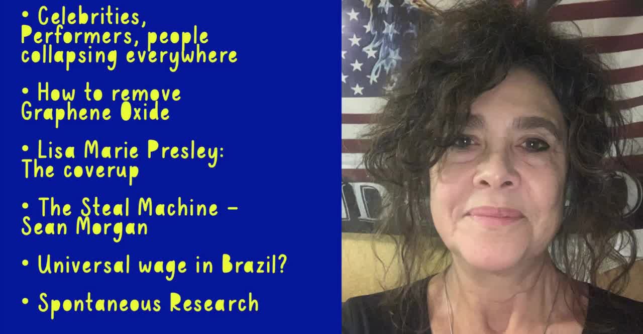 1/13/2023 People Noticing those collapsing! How to detox from Jab! Universal Wage in Brazil? & More