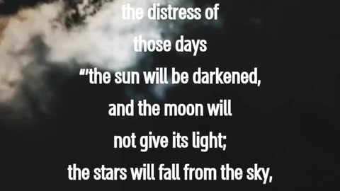 Matthew 24:29